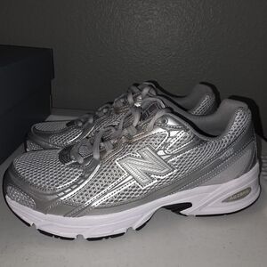 Unisex New Balance 740 Grey Silver Castlerock Sneaker Shoes Men's Womens 10.5